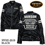 VANSON BONDING RIDERS JACKET バンソン ボンディング ライダース ジャケット nvsz-2519