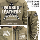 VANSON STRETCH NYLON PARKA HOODIE バンソン 三層ストレッチ パーカー nvsz-2603
