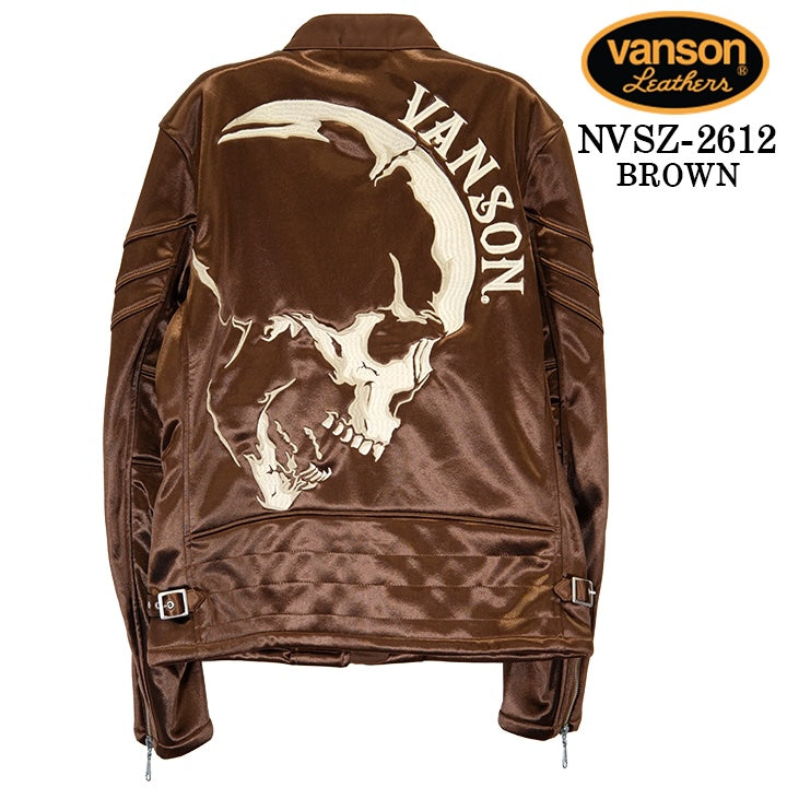 VANSON BONDING RIDERS JACKET バンソン ボンディング ライダース ジャケット nvsz-2612