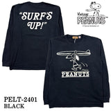 Vintage PEANUTS SNOOPY ヴィンテージ ピーナッツ スヌーピー ヘヴィーオンス 天竺TEE 長袖Tシャツ ロンT pelt-2401