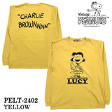 Vintage PEANUTS SNOOPY ヴィンテージ ピーナッツ スヌーピー ヘヴィーオンス 天竺TEE 長袖Tシャツ ロンT pelt-2402