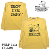 Vintage PEANUTS SNOOPY ヴィンテージ ピーナッツ スヌーピー ヘヴィーオンス 天竺TEE 長袖Tシャツ ロンT pelt-2403