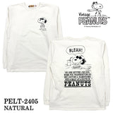 Vintage PEANUTS SNOOPY ヴィンテージ ピーナッツ スヌーピー ヘヴィーオンス 天竺TEE 長袖Tシャツ ロンT pelt-2405