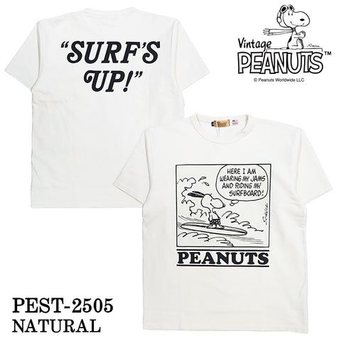 Vintage PEANUTS SNOOPY ヴィンテージ ピーナッツ スヌーピー ヘヴィーオンス 天竺TEE 半袖Tシャツ pest-2505
