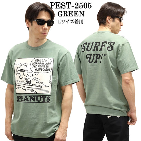 Vintage PEANUTS SNOOPY ヴィンテージ ピーナッツ スヌーピー ヘヴィーオンス 天竺TEE 半袖Tシャツ pest-2505