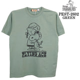 Vintage PEANUTS SNOOPY TEE S/S T-SHIRT MADE IN USA ヴィンテージ ピーナッツ スヌーピー ヘヴィーオンス 天竺 半袖 Tシャツ pest-2602