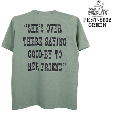 Vintage PEANUTS SNOOPY TEE S/S T-SHIRT MADE IN USA ヴィンテージ ピーナッツ スヌーピー ヘヴィーオンス 天竺 半袖 Tシャツ pest-2602