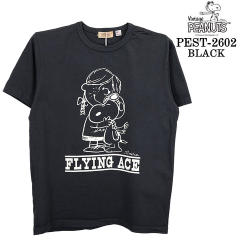 Vintage PEANUTS SNOOPY TEE S/S T-SHIRT MADE IN USA ヴィンテージ ピーナッツ スヌーピー ヘヴィーオンス 天竺 半袖 Tシャツ pest-2602