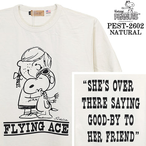 Vintage PEANUTS SNOOPY TEE S/S T-SHIRT MADE IN USA ヴィンテージ ピーナッツ スヌーピー ヘヴィーオンス 天竺 半袖 Tシャツ pest-2602
