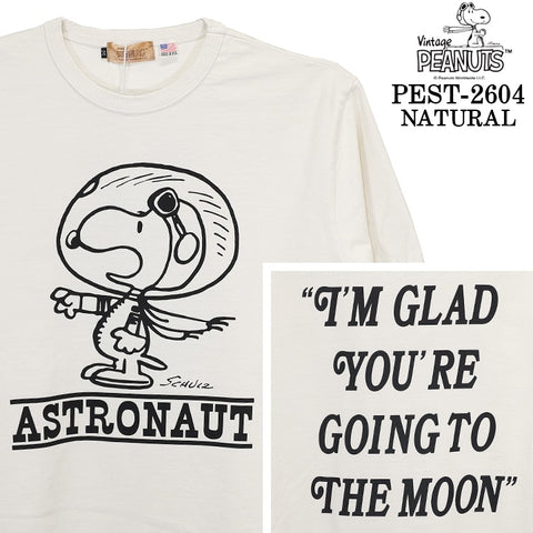 Vintage PEANUTS SNOOPY TEE S/S T-SHIRT MADE IN USA ヴィンテージ ピーナッツ スヌーピー ヘヴィーオンス 天竺 半袖 Tシャツ pest-2604