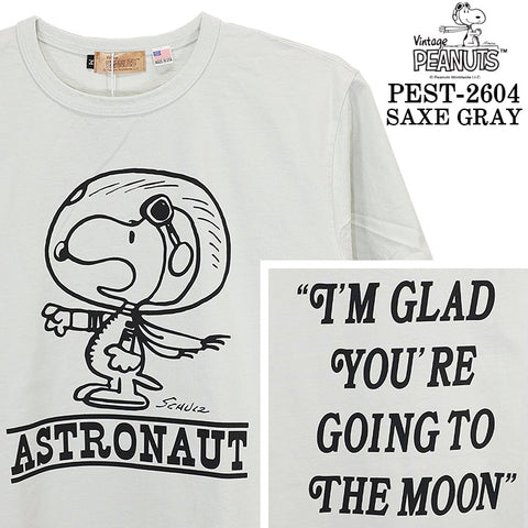 Vintage PEANUTS SNOOPY TEE S/S T-SHIRT MADE IN USA ヴィンテージ ピーナッツ スヌーピー ヘヴィーオンス 天竺 半袖 Tシャツ pest-2604