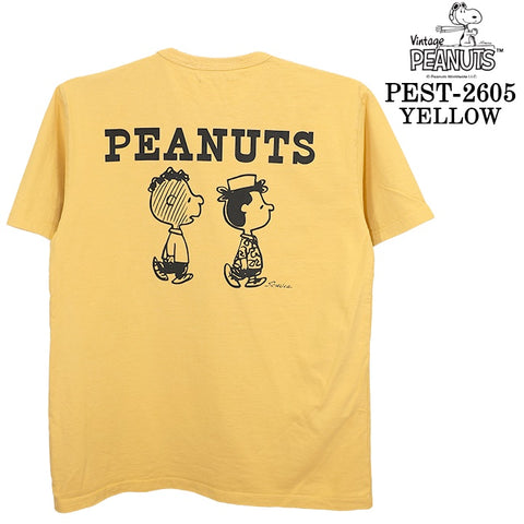 Vintage PEANUTS SNOOPY TEE S/S T-SHIRT MADE IN USA ヴィンテージ ピーナッツ スヌーピー ヘヴィーオンス 天竺 半袖 Tシャツ pest-2605