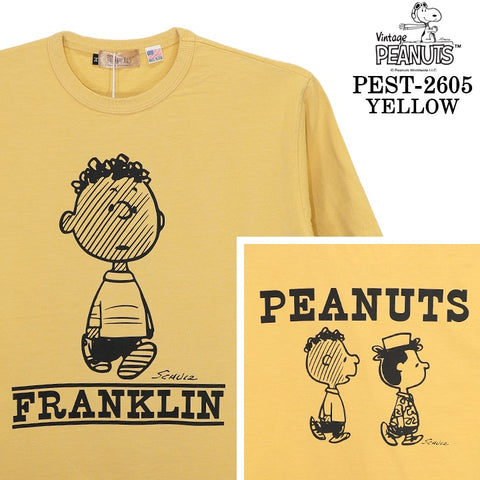 Vintage PEANUTS SNOOPY TEE S/S T-SHIRT MADE IN USA ヴィンテージ ピーナッツ スヌーピー ヘヴィーオンス 天竺 半袖 Tシャツ pest-2605