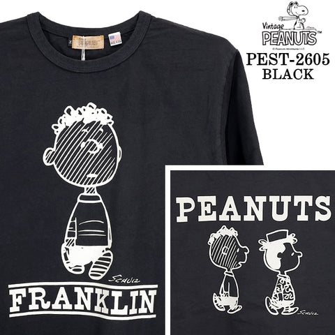 Vintage PEANUTS SNOOPY TEE S/S T-SHIRT MADE IN USA ヴィンテージ ピーナッツ スヌーピー ヘヴィーオンス 天竺 半袖 Tシャツ pest-2605