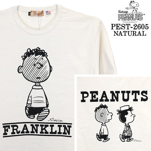 Vintage PEANUTS SNOOPY TEE S/S T-SHIRT MADE IN USA ヴィンテージ ピーナッツ スヌーピー ヘヴィーオンス 天竺 半袖 Tシャツ pest-2605