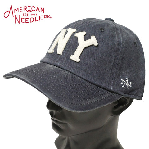 AMERICAN NEEDLE ベースボールキャップ Negro League ニューヨーク・ブラックヤンキース smu694a-nby