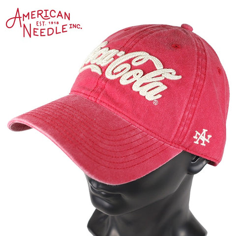 AMERICAN NEEDLE アメリカンニードル Coca-Cola コカコーラ Coke Logo CAP キャップ smu712a-coke