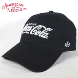 AMERICAN NEEDLE アメリカンニードル Coca-Cola コカコーラ Coke Logo CAP キャップ smu713a-coke-blk