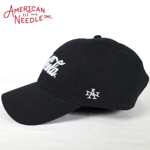 AMERICAN NEEDLE アメリカンニードル Coca-Cola コカコーラ Coke Logo CAP キャップ smu713a-coke-blk