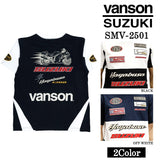 SUZUKI VANSON スズキ バンソン コラボ 天竺 半袖 Tシャツ smv-2501