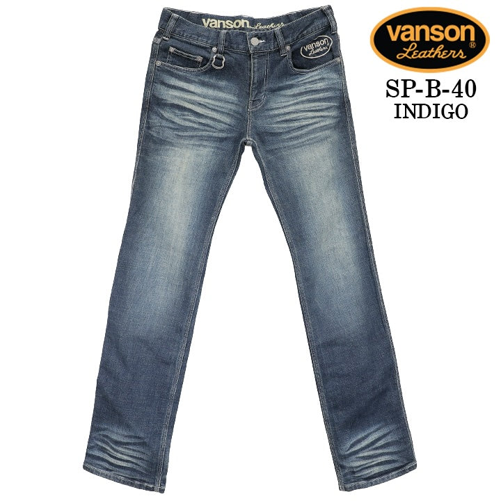 VANSON STRETCH DENIM PANTS EAGLE バンソン ストレッチ デニムパンツ イーグル sp-b-40