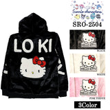 SANRIO CHARACTERS FUR JACKET HOODIE PARKA Hello Kitty サンリオ キティ ファー ジャケット パーカー sro-2504