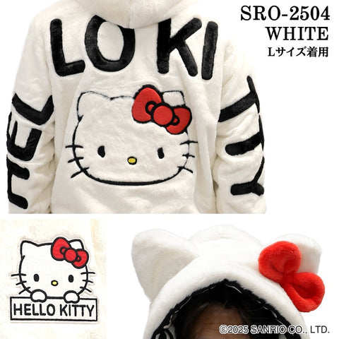 SANRIO CHARACTERS FUR JACKET HOODIE PARKA Hello Kitty サンリオ キティ ファー ジャケット パーカー sro-2504
