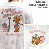 THE BRAVEMAN×TOM&JERRY トムジェリ コラボ 長袖 ロングワンピース tjb-2301