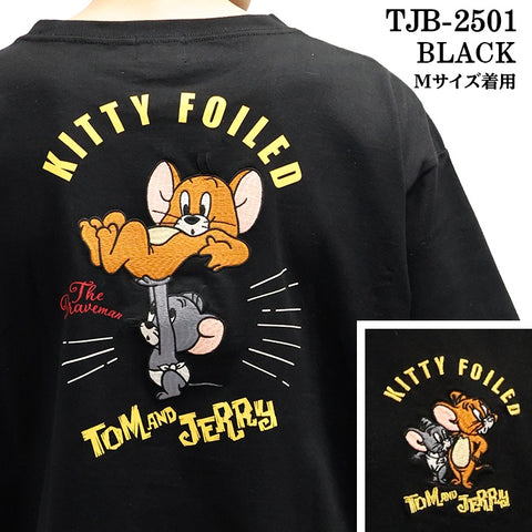 TOM&JERRY×THE BRAVEMAN トムとジェリー コラボ BIGシルエット 天竺 半袖TEE tjb-2501