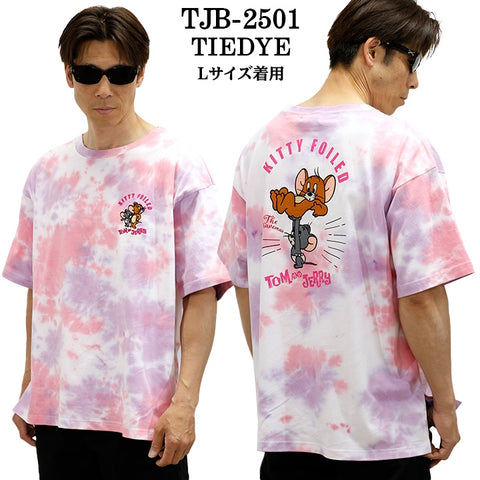 TOM&JERRY×THE BRAVEMAN トムとジェリー コラボ BIGシルエット 天竺 半袖TEE tjb-2501