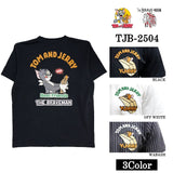 TOM&JERRY×THE BRAVEMAN トムとジェリー コラボ 天竺 半袖TEE tjb-2504