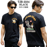 TOM&JERRY×THE BRAVEMAN トムとジェリー コラボ 天竺 半袖TEE tjb-2504