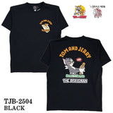 TOM&JERRY×THE BRAVEMAN トムとジェリー コラボ 天竺 半袖TEE tjb-2504