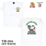 TOM&JERRY×THE BRAVEMAN トムとジェリー コラボ 天竺 半袖TEE tjb-2504