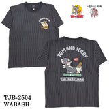 TOM&JERRY×THE BRAVEMAN トムとジェリー コラボ 天竺 半袖TEE tjb-2504