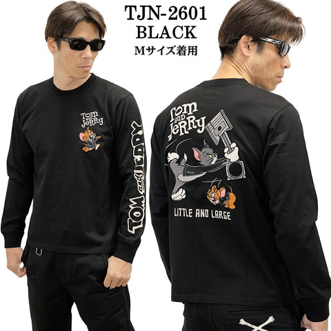 TOM&JERRY NEVERMIND TEE L/S T-SHIRT トムとジェリー ネバーマインド コラボ 天竺 ロンTEE 長袖Tシャツ tjn-2601