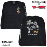 TOM&JERRY NEVERMIND TEE L/S T-SHIRT トムとジェリー ネバーマインド コラボ 天竺 ロンTEE 長袖Tシャツ tjn-2601