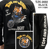 TOM&JERRY NEVERMIND TEE L/S T-SHIRT トムとジェリー ネバーマインド コラボ 天竺 ロンTEE 長袖Tシャツ tjn-2602
