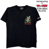 TOM&JERRY NEVERMIND TEE S/S T-SHIRT トムとジェリー ネバーマインド コラボ 天竺 半袖Tシャツ tjn-2604