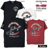 TOM&JERRY NEVERMIND TEE S/S T-SHIRT トムとジェリー ネバーマインド コラボ 天竺 半袖Tシャツ tjn-2605