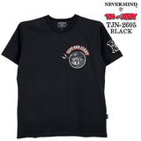TOM&JERRY NEVERMIND TEE S/S T-SHIRT トムとジェリー ネバーマインド コラボ 天竺 半袖Tシャツ tjn-2605