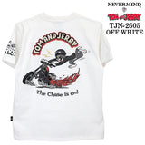 TOM&JERRY NEVERMIND TEE S/S T-SHIRT トムとジェリー ネバーマインド コラボ 天竺 半袖Tシャツ tjn-2605