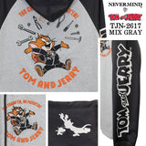 TOM&JERRY NEVERMIND LIGHT WEIGHT HOODIE F/Z PARKA トムとジェリー ネバーマインド コラボ 天竺 パーカー tjn-2617