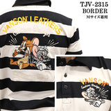 VANSON×TOM&JERRY バンソン トム＆ジェリー 天竺半袖ポロシャツ tjv-2315