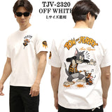 VANSON×TOM&JERRY バンソン トム＆ジェリー 天竺半袖Tシャツ tjv-2320