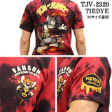 VANSON×TOM&JERRY バンソン トム＆ジェリー 天竺半袖Tシャツ tjv-2320