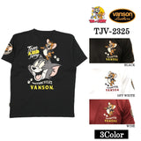 VANSON×TOM&JERRY バンソン トム＆ジェリー コラボTee 天竺半袖Tシャツ tjv-2325