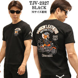 VANSON×TOM&JERRY バンソン トム＆ジェリー コラボTee 天竺半袖Tシャツ tjv-2327