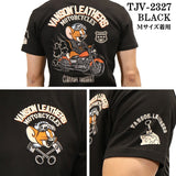 VANSON×TOM&JERRY バンソン トム＆ジェリー コラボTee 天竺半袖Tシャツ tjv-2327