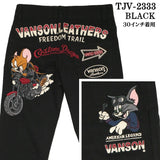 VANSON×TOM&JERRY バンソン コラボ トムとジェリー デニムパンツ ジーンズ ボトム tjv-2333